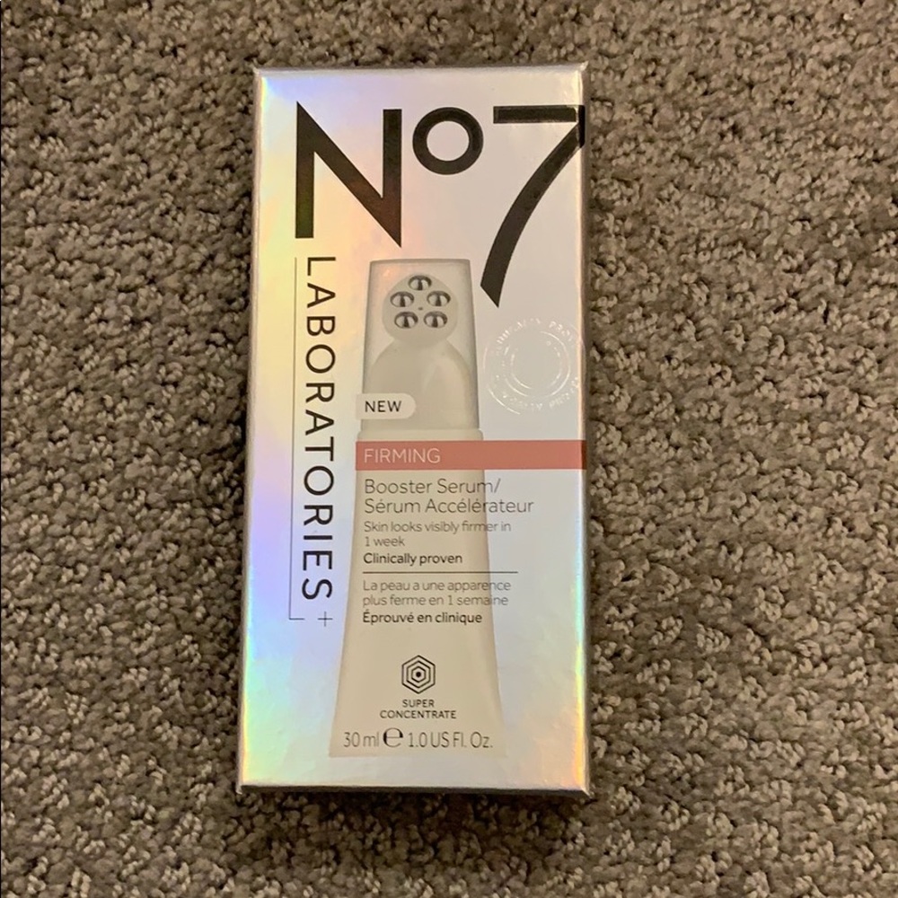 Brand new in box No7 firming booster serum
